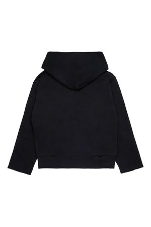 felpa in cotone nero MM6 KIDS | M60866MM02XM6900